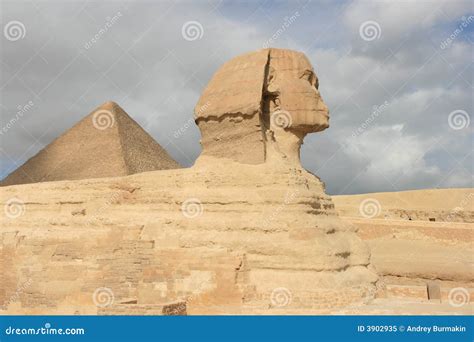 sphinx cairo egypt stock image image  giseh archaeology