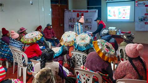 Cusco Programa Pais Y Foncodes Capacitan En Educaci N Financiera A