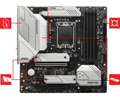 Msi Mag B M Mortar Wifi Motherboard