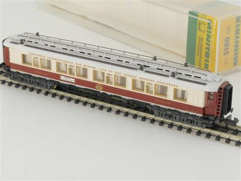 Minitrix Orient Express Schlafwagen Ciwl Licht Augsburger