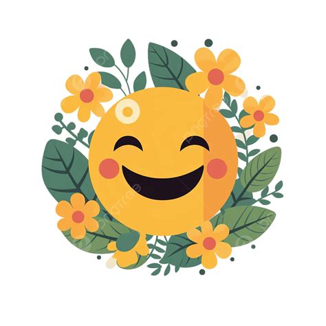 Ilustração Do Dia Mundial Do Sorriso PNG Amarelo Encantador Desenho