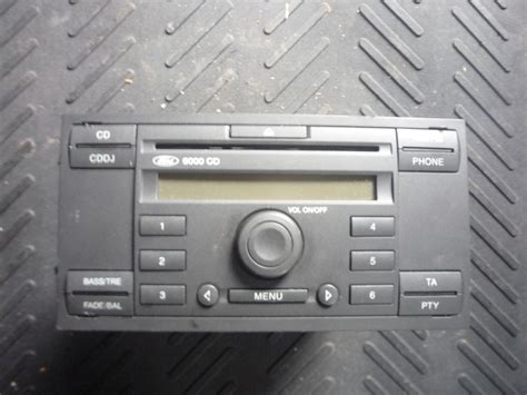 ORYGINALNE RADIO FORD CD 6000 FOCUS MK2 C MAX 7110323083 Oficjalne