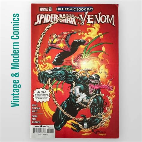 Spider-Man Venom 1 FCBD (part 2023), Free Comic Book Day, Spider-Man ...