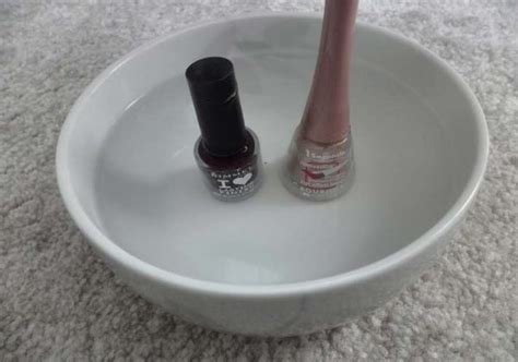 how to thin nail polish at home