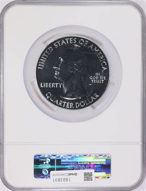 America The Beautiful Oz Silver Quarter Hot Springs NP NGC MS DMPL Item