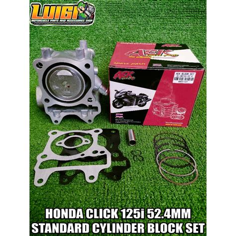 AEK HONDA CLICK 125i 52 4MM STANDARD CYLINDER BLOCK SET Shopee Malaysia