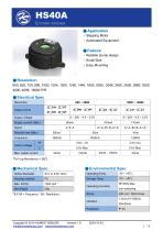 M Dulo De Codificador Rotativo Hs A Honest Sensor Corp Taiwan