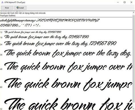 Chia sẻ 200 Fonts chữ UTM Tiếng Việt cực đẹp cho dân thiết kế Blog