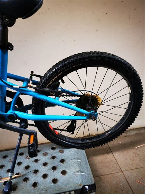 Decathlon Btwin 20" kids full suspension mountain bike, Sports ...