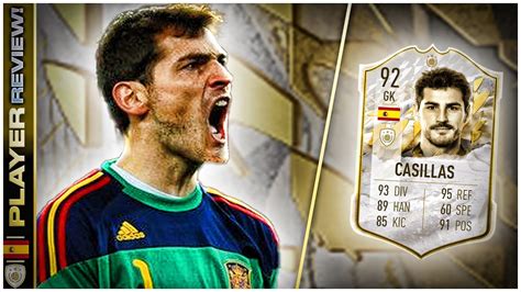 One Of The Best Goalkeepers Icon 92 Rated Iker Casillas Player