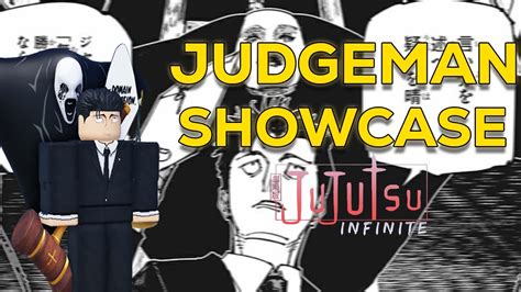 Judgeman Showcase Jujutsu Infinite Youtube