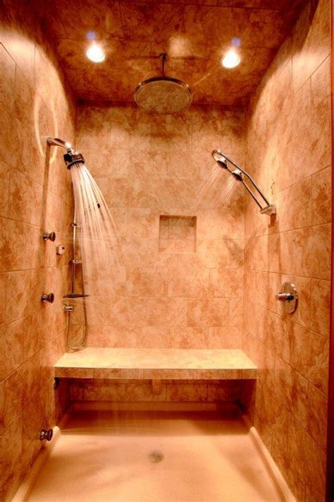 2 Person Shower Head Enjoying A Relaxing Shower Together Shower Ideas