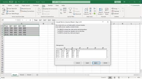 How To Use Text To Columns In Excel Office 365 Youtube