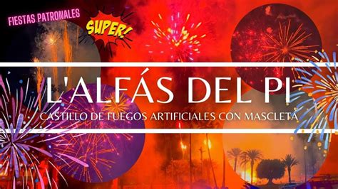 MASCLETÁ NOCTURNA BRUTAL CON FUEGOS ARTIFICIALES por RICASA en L ALFÁS