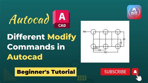 Autocad Copy Offset And Mirror Command In Hindi Youtube