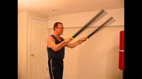 Double Sword Spin Tutorial Upward Unison And Alternating Spins Youtube