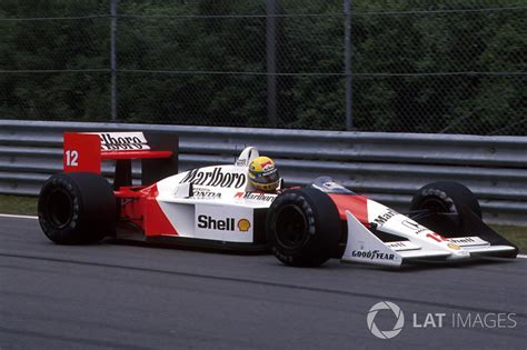 Ayrton Senna Mclaren Mp Grand Prix Du Canada Photos Formule