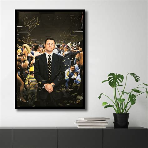Signed + Framed Poster // The Wolf of Wall Street - Pop Culture
