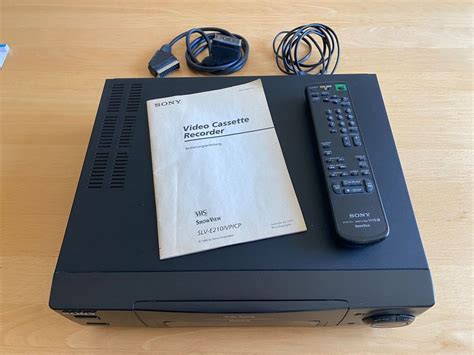 Sony VHS Video Kassetten Recorder Kaufen Auf Ricardo