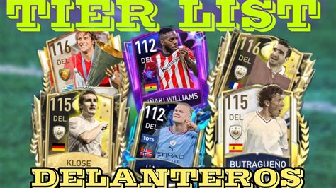 Tier List De Los Mejores Delanterosactualmente En Fifa Mobile