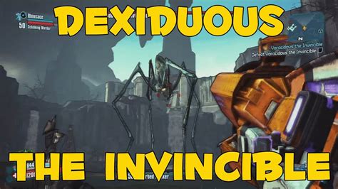 Borderlands 2 New Raid Boss Dexiduous The Invincible Dlc Gameplay