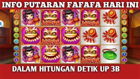 MODAL SEDEKAH 2M HARI INI FAFAFA UP 3B INFO PUTARAN FAFAFA TERBARU