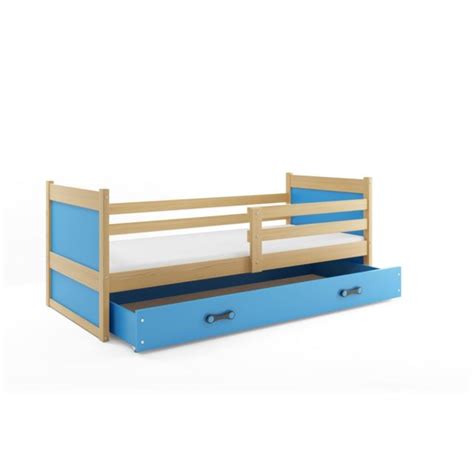 Interbeds Lit Enfant Rico 200x90 Avec Matelas Sommier Et Tiroir En