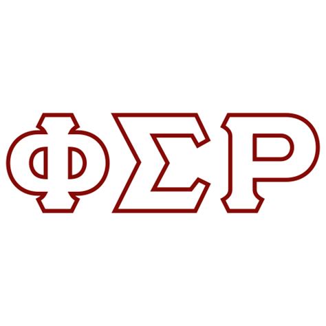 Phi Sigma Rho Greek Letter Svg Phi Sigma Rho Greek Sorority Vector