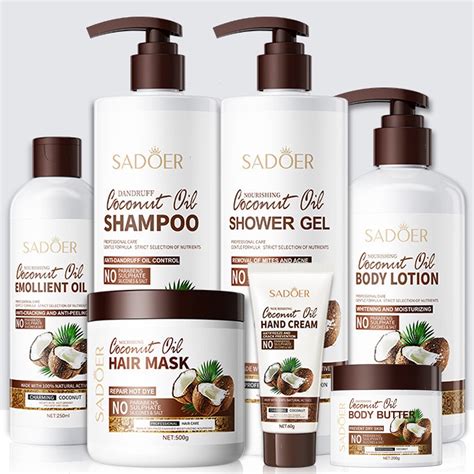 Rorec Sadoer Nourishing Coconut Oil Hair Care Body Care Series