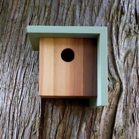 Birdhouse Modern Minimalist The Right Angle Etsy