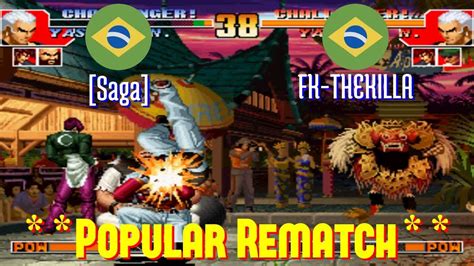 Ft Kof Saga Br Vs Fk Thekilla Br King Of Fighters