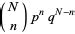 Binomial Distribution From Wolfram Mathworld