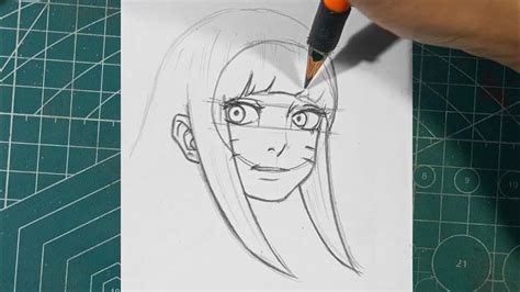 How To Draw HIMAWARI Uzumaki In BORUTO TIMESKIP BORUTO TWO BLUE