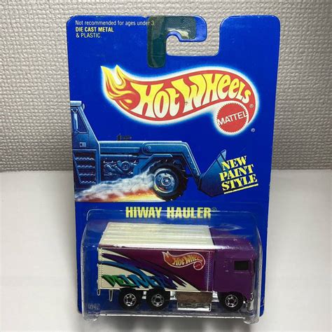 Yahoo オークション ホットウィール ハイウェイ ハウラー 紫 Hot Wh