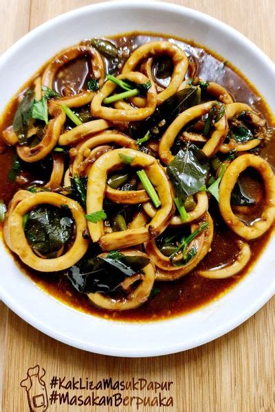 Sotong Kam Heong Step By Step Masak Ringkas Tapi Sedap