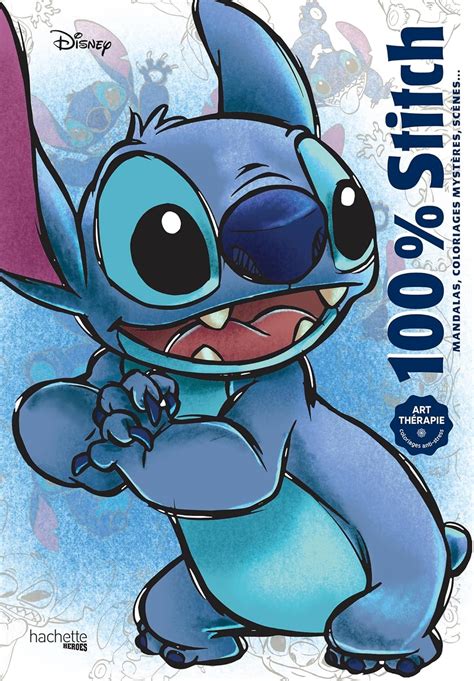 100 Stitch Mandalas coloriage mystères scènes Disney