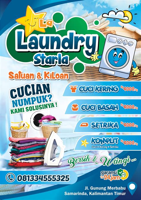 Detail Spanduk Laundry Cdr Koleksi Nomer 9