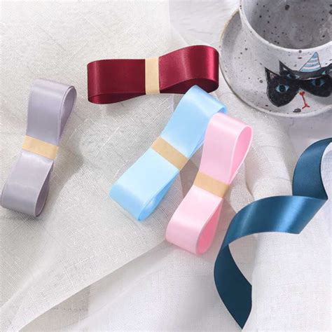 satin ribbon   wide  yards unikpackaging