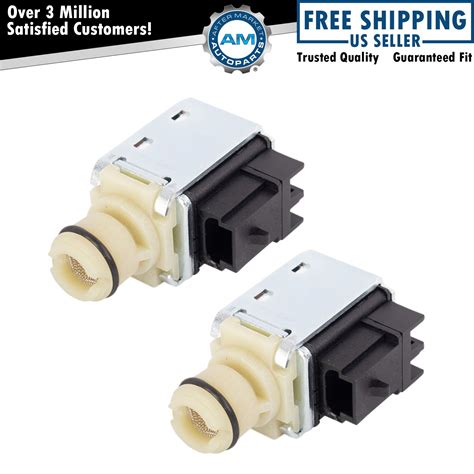 Transmission Shift Control Solenoid PAIR For Chevy GMC Cadillac Pontiac