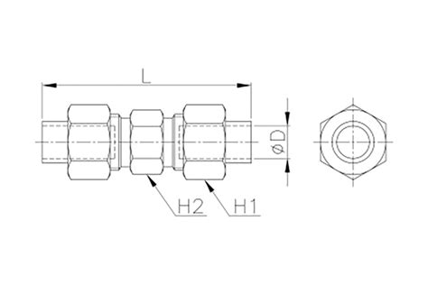 Соединитель механический 6 мм CDC Pneumatics CUC 0604 - выгодная цена ...
