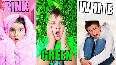 Using Only One Color In Hide And Seek Funny Jkrew Youtube