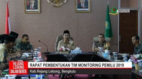 Cegah Kecurangan Pemilu Pemkab Rejang Lebong Bentuk Tim