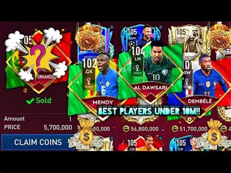 Best Players Under Million Coins In Fifa Mobile Youtube