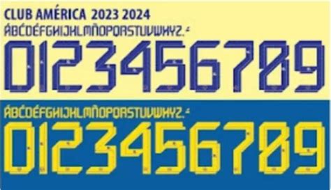 Tipografía Club America 2023 2024 en venta en Ecatepec de Morelos