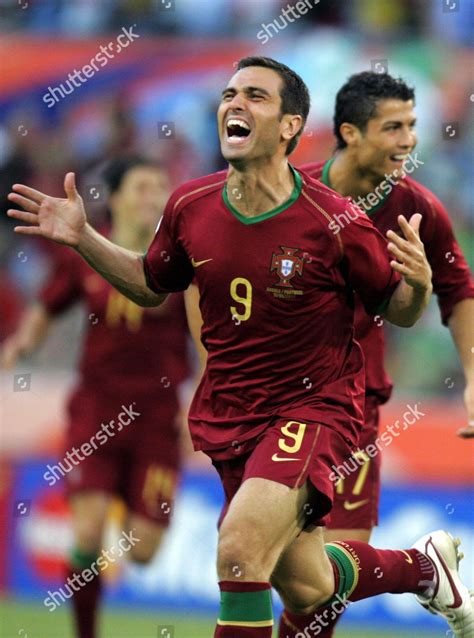 Scorer Pauleta R Cristiano Ronaldo Portugal Editorial Stock Photo - Stock Image | Shutterstock