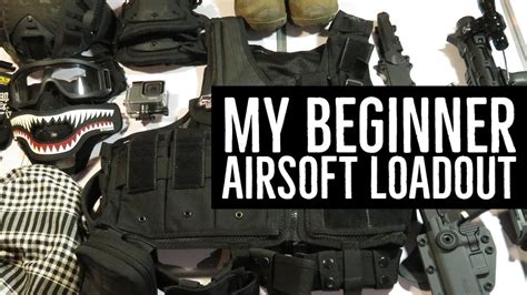 My Beginner Airsoft Loadout Youtube