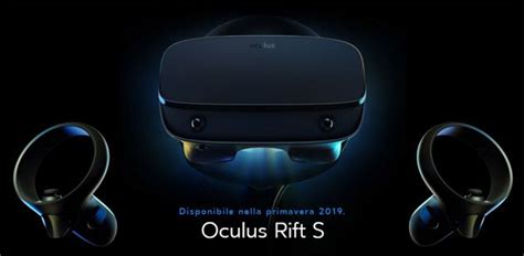 Oculus Rift S Nuovo Visore Vr Per Pc Pianetacellulare It