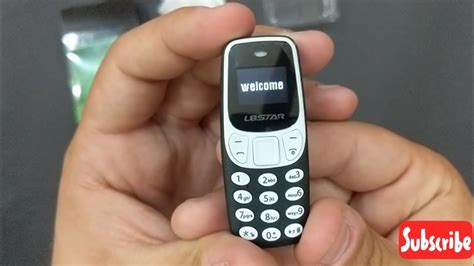 L8 Star Unboxing Mini Phone - YouTube