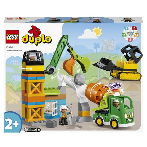 10990 LEGO® DUPLO® Construction site with construction vehicles ...