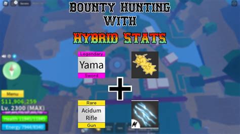 Bounty Hunting With Hybrid Stats In Blox Youtube